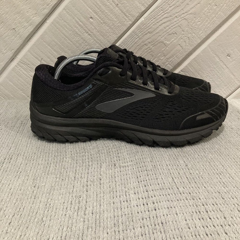 Brooks Mens Adrenaline GTS 18 1102712E026 Black Running Shoes Size 11 US 45 EU